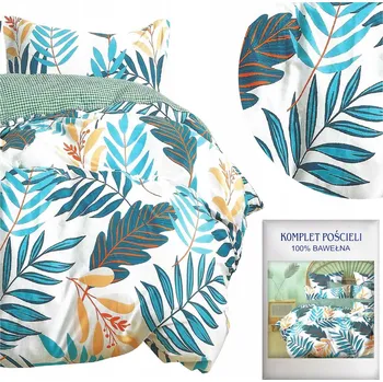 Povlečení Povlečení 160x200 3dílné Bavlněný satén Aida Sada 2x Povlak na polštář