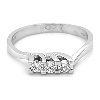 Prsten Zlatý Prsten s Diamanty 2010187