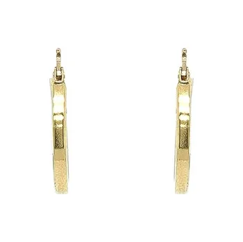 Náušnice Zlaté Kruhové Náušnice 7121781