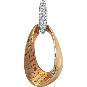 Přívěsek Zlatý Přívěsek s Diamanty 2050152