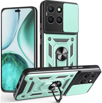 Pouzdro na mobilní telefon Kryt Honor X8c Techsuit CamShield Pro green