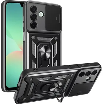Pouzdro na mobilní telefon Kryt Samsung Galaxy A26 5G Techsuit CamShield Pro černý