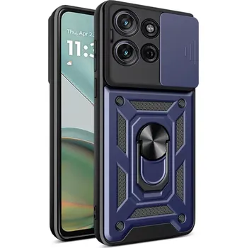 Pouzdro na mobilní telefon Kryt Motorola Moto G75 Techsuit CamShield Pro modrý