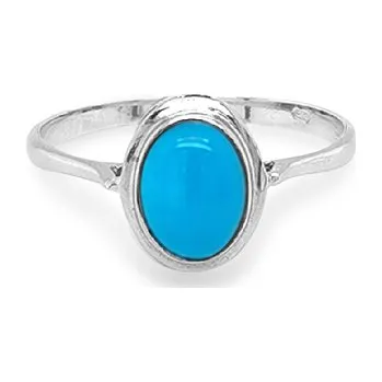 Prsten Zlatý Prsten s Tyrkysem 7131380