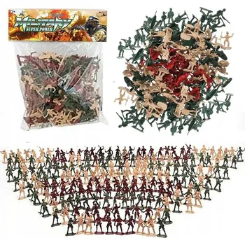 Figurka VOJÁČCI Sada vojáčků; 25x23x8cm, PVC