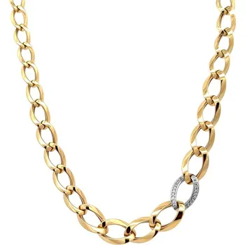 Náhrdelník Zlatý Náhrdelník se Zirkony 7040327