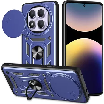 Pouzdro na mobilní telefon Kryt Xiaomi Redmi Note 14 Pro 4G Techsuit CamShield Pro modrý