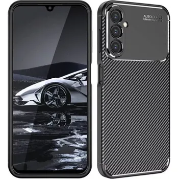 Pouzdro na mobilní telefon Kryt Samsung Galaxy S22 Plus, Techsuit CarbonFiber černý