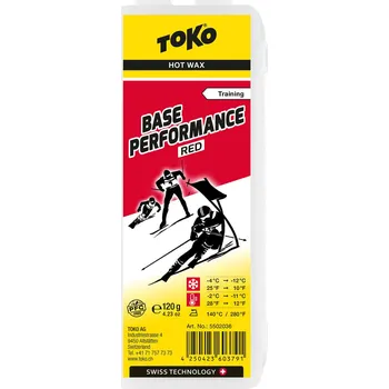 Lyžařský vosk Vosk TOKO Base Performance red 120 g