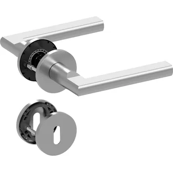 Dveřní kování Qolibri dveřní kování SU 1025 R na tenké rozetě (nerez) Provedení: Klika / klika bez rozet