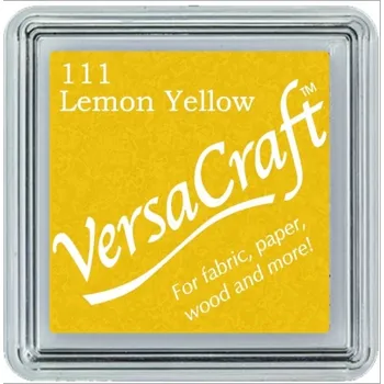 Razítková poduška Tsukineko multiinkoust Versacraft, lemon yellow