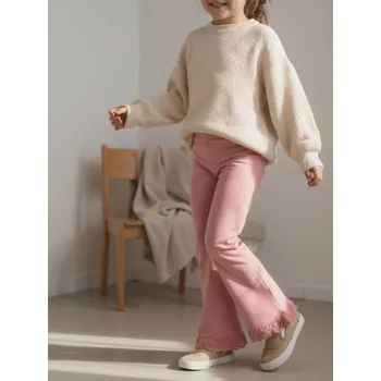 Sinsay - Kalhoty flare - růžová - 679AV-39X - 679AV-39X-110