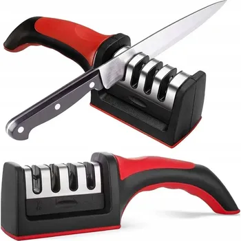 BROUSEK NA NOŽE 4v1 - OSTŘIČ KUCHYŇSKÝCH NOŽŮ, NŮŽEK A NŮŽEK NA VĚTVE