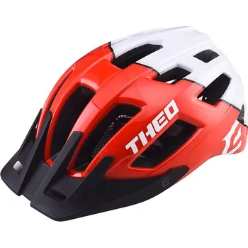 Cyklistická přilba Extend THEO červená-bílá ((55-58cm)) (Cyklistická přilba Extend THEO red-polar white, S/M (55-58 cm) shine)