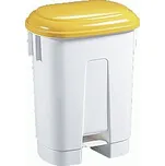 Meva Plastový odpadkový koš Sirius 60 l.- žluté víko