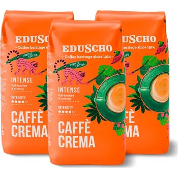 Káva Eduscho Caffè Crema Intense zrnková 3x 1 kg