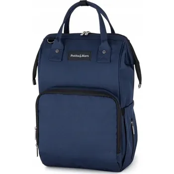 Outdoorové zavazadlo Batoh na kočárek Jack PETITE&MARS Tmavě modrý