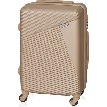 Betlewski Malý kabinový kufr na kolečkách pro služební cesty, se zipem a šifrovacím zámkem