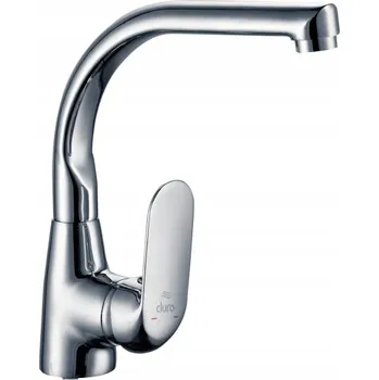 Vodovodní baterie Kuchyňská stojánková baterie Duro ORO stříbrná