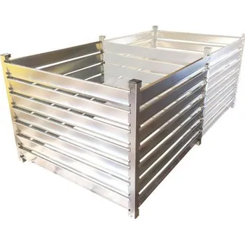 Kompostér Meva Skládací kompostér kovový 1,5 m3 přístavba