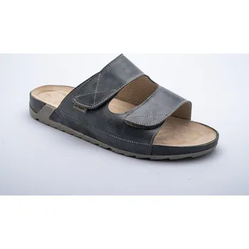 Pánské pantofle MEDISTYLE pánský zdravotní pantofel VILÉM Barva: Šedá, Velikost EU: 47