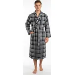 LUIZ Pánský flanelový župan 95 - S VLNOU Velikost: XL