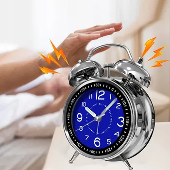 Hodiny Retro Hodiny BUZENÍK klasický na baterie HLASNÝ alarm klasický a účinný