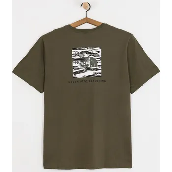 Pánské oblečení The North Face Box Nse Edge Of Light Infill (new taupe green/tnf bla) L, zelená