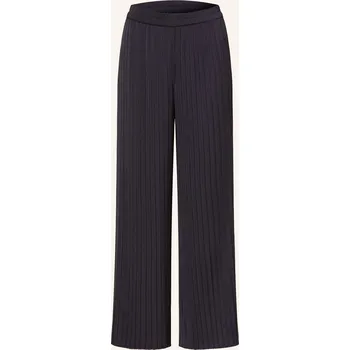Comma Dámské Marlene Kalhoty S Plisováním, tmavě modrá, 44