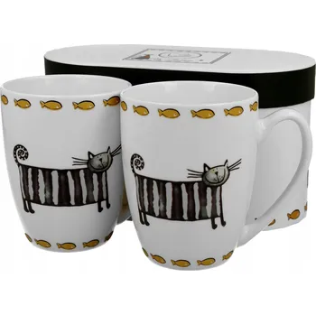 Hrnek Duo ANIMALS porcelán 380 ml