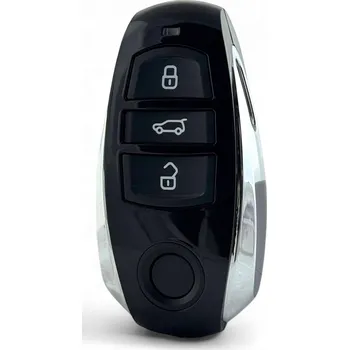 Autoklíč Pouzdro klíče Dálkové ovládání VW VOLKSWAGEN TOUAREG 2 PHAETON 3 tlačítka