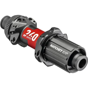 Náboj kola DT 240 STRAIGHTPULL 142/12mm 24 děr SHIMANO CENTERLOCK (Náboj z.k.DT Swiss240EXP RoadDB Straight142/12 TA, 24 der, DB, CL, Shim. RD 11)