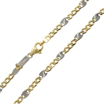 Řetízek Zlatý řetízek bicolor PATTIC AU 585/1000 8,25 gr BA146502-50