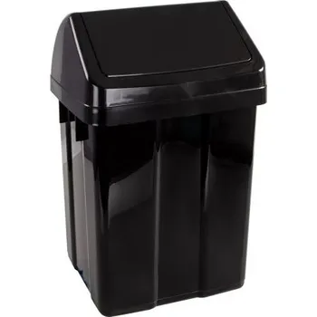 Odpadkový koš Meva Odpadkový koš Patty 12 l - černý