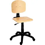 Meva Pracovní židle s opěradlem - dřevo