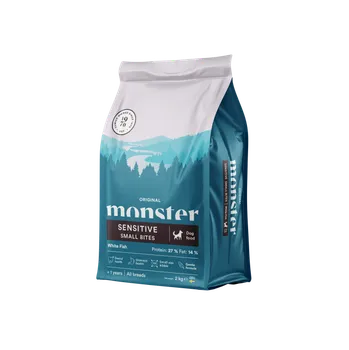 Monster Original granule pro dospělé psy Sensitive malé kousky 2 kg