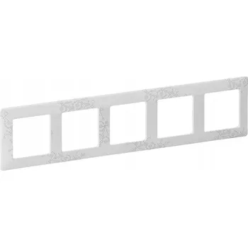 vypínač Rámeček pětinásobný Legrand bílý