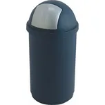 Meva Plastový odpadkový koš PUSHBOY modrý 50 l.