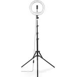 LED světlo Hama SpotLight Steady 120 III - kruhové 12" pro telefon, Bluetooth spoušť, stativ
