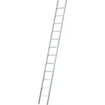 JUST hliníkový opěrný jednodílný žebřík typ 50, 1 x 6, délka 1,95 m