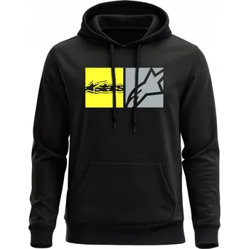 Pánská mikina MIKINA ALPINESTARS MIKINA S KAPUCÍ DÁREK PRO MOTORKÁŘE MUŽE L