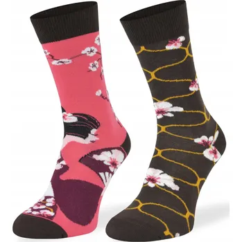 Pánské oblečení Barevné ponožky nepárové, orientální Japonsko