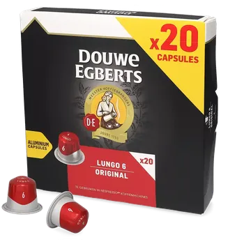 Káva Douwe Egberts | Lungo 6 Original - Počet kapslí pro Nespresso®: 20