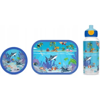 Svačinový box Sada lahev na pití a svačinový box Mepal 1450 ml