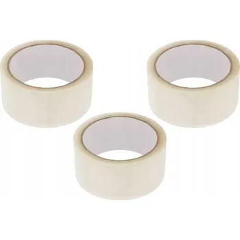 Lepicí páska Balicí páska Scley transparentní šířka 45 mm délka 66 m 3 ks