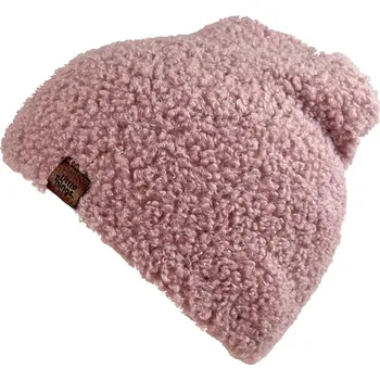 Čepice světle růžová teddy čepice trpasličího střihu - věk 9+