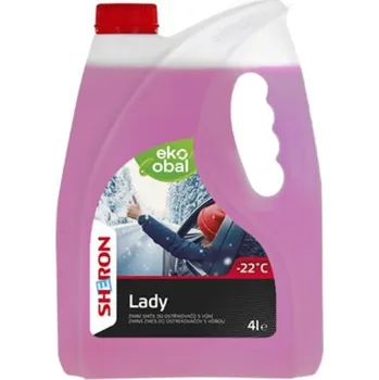 Náplň do chladiče a ostřikovače Sheron Zimní ostřikovač LADY -22 °C 4 l 1312548