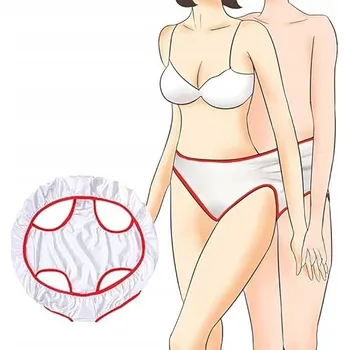 Dámské spodní prádlo Zábavné spodní prádlo pro dva, vtipné kalhotky s roubíkem, dárky na Valentýna, 1 ks