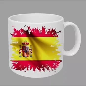 hrnek s vlajkou Španělska 550ml (hrneček Španělsko)