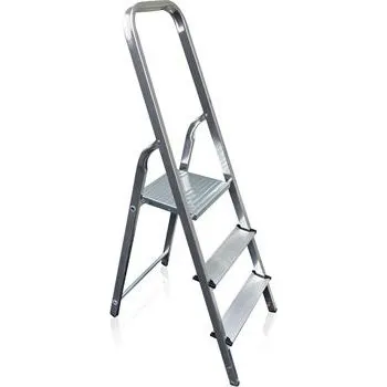 Žebřík Hliníkové domácí schůdky s plošinou, 3 schody, pracovní výška 2,6 m
